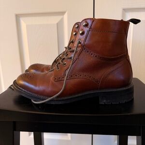 Ted Baker London Mens Brwtton (Style 241231)Leather Tan Size 10